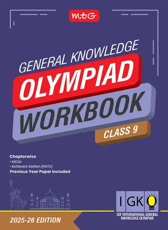 MTG International General Knowledge Olympiad (IGKO) Workbook for Class 9 - SOF Olympiad Preparation Books | 2025-2026 Edition
